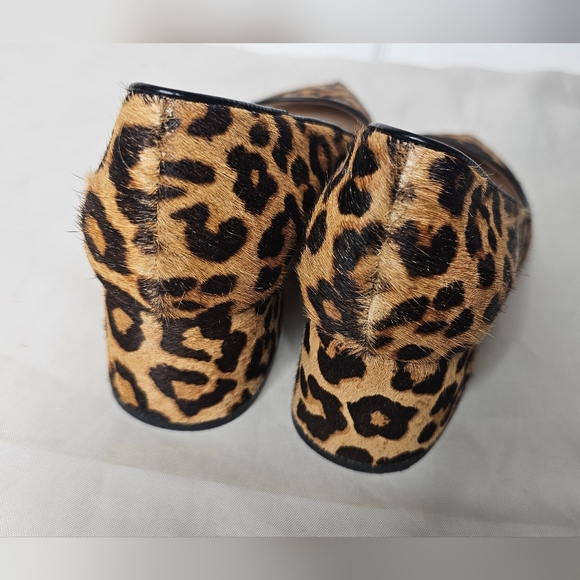 Franco Sarto Cow Hair Pump - Leopard Print size 7.5 - Picture 6 of 8